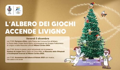 ACCENSIONE DELL'ALBERO DI NATALE