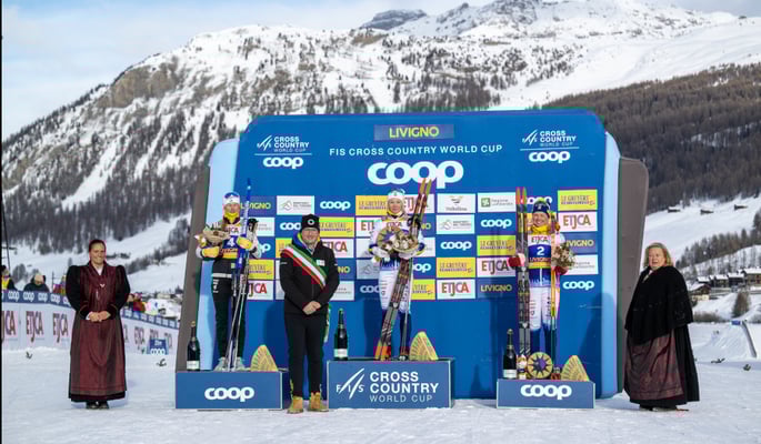 LIVIGNO, GOOD FIRST TAKE: KLÆBO AND SUNDLING WIN WORLD CUP SPRINT