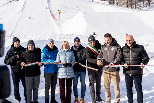A LIVIGNO È GIÀ 2026: CONSEGNATA LA PRIMA VENUE OLIMPICA