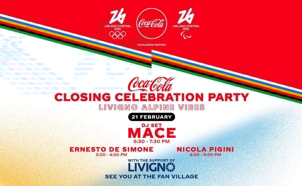 COCA COLA CLOSING CELEBRATION PARTY - LIVIGNO ALPINE VIBES 