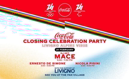 COCA COLA CLOSING CELEBRATION PARTY - LIVIGNO ALPINE VIBES 