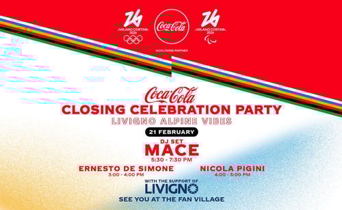 COCA COLA CLOSING CELEBRATION PARTY - LIVIGNO ALPINE VIBES 