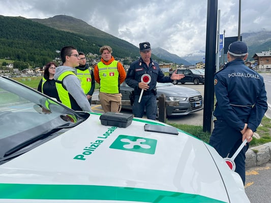 IN LIVIGNO, KIDS 'LEAD' ROAD SAFETY AMONG PEERS
