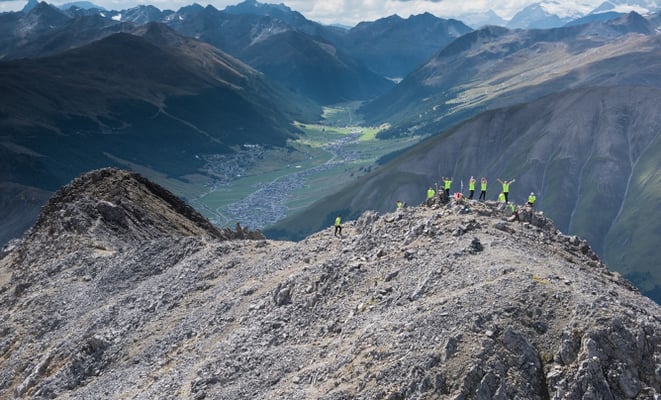 LIVIGNO, 10 CIME SALITE IN CONTEMPORANEA