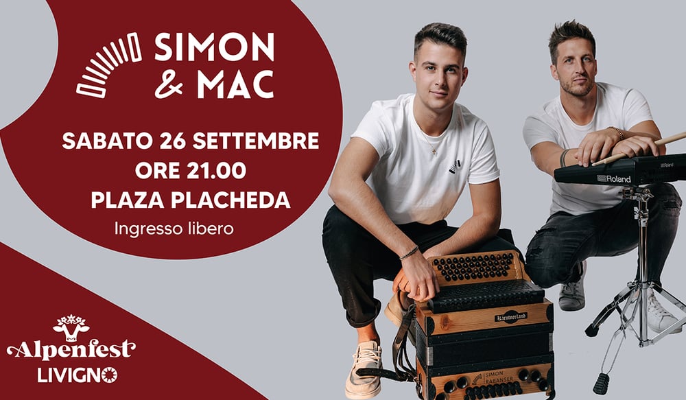 SIMON&MAC live per Alpenfest