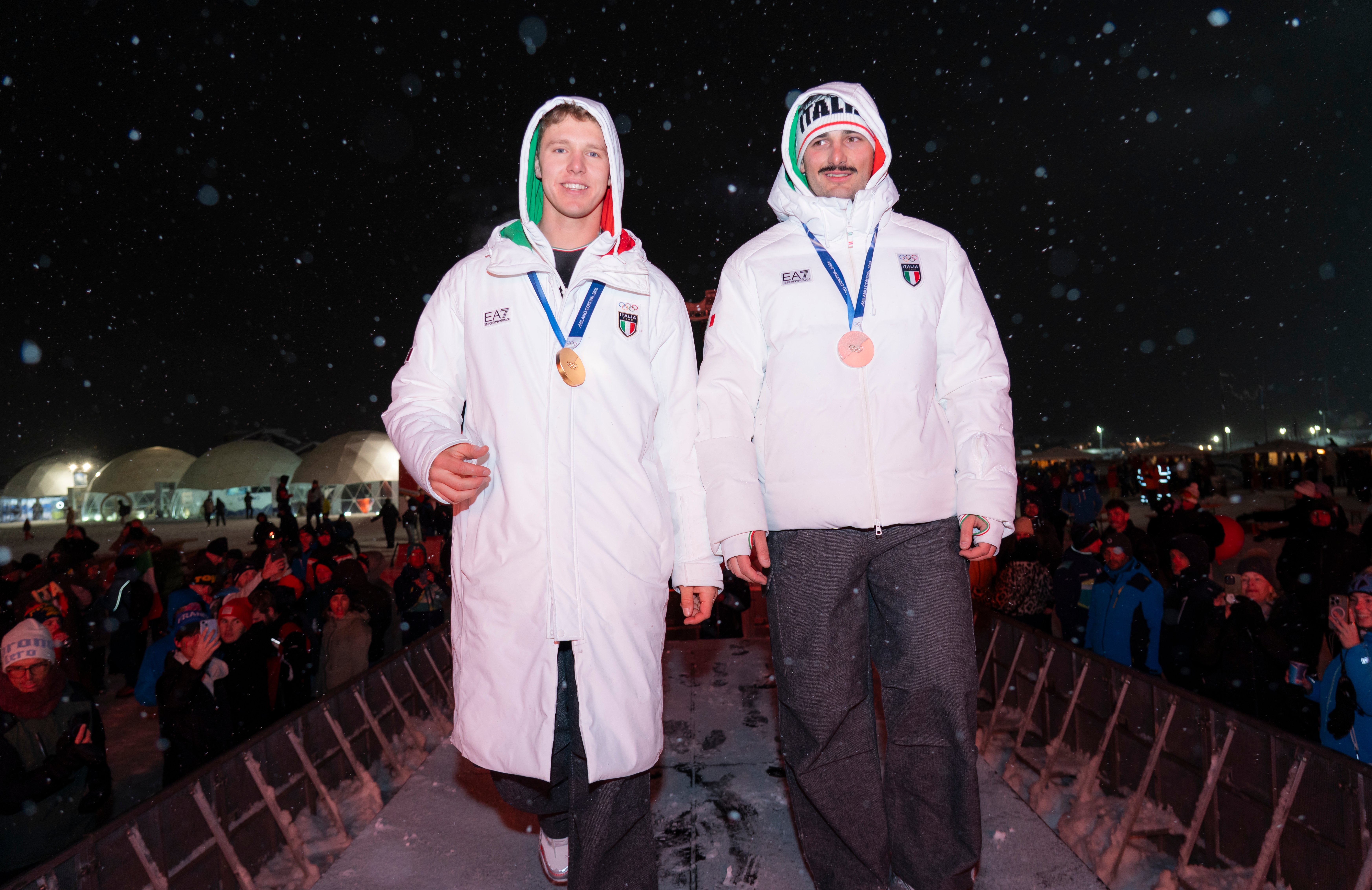 DOPPIETTA AZZURRA: GIORNATA STORICA SULLE NEVI DI LIVIGNO