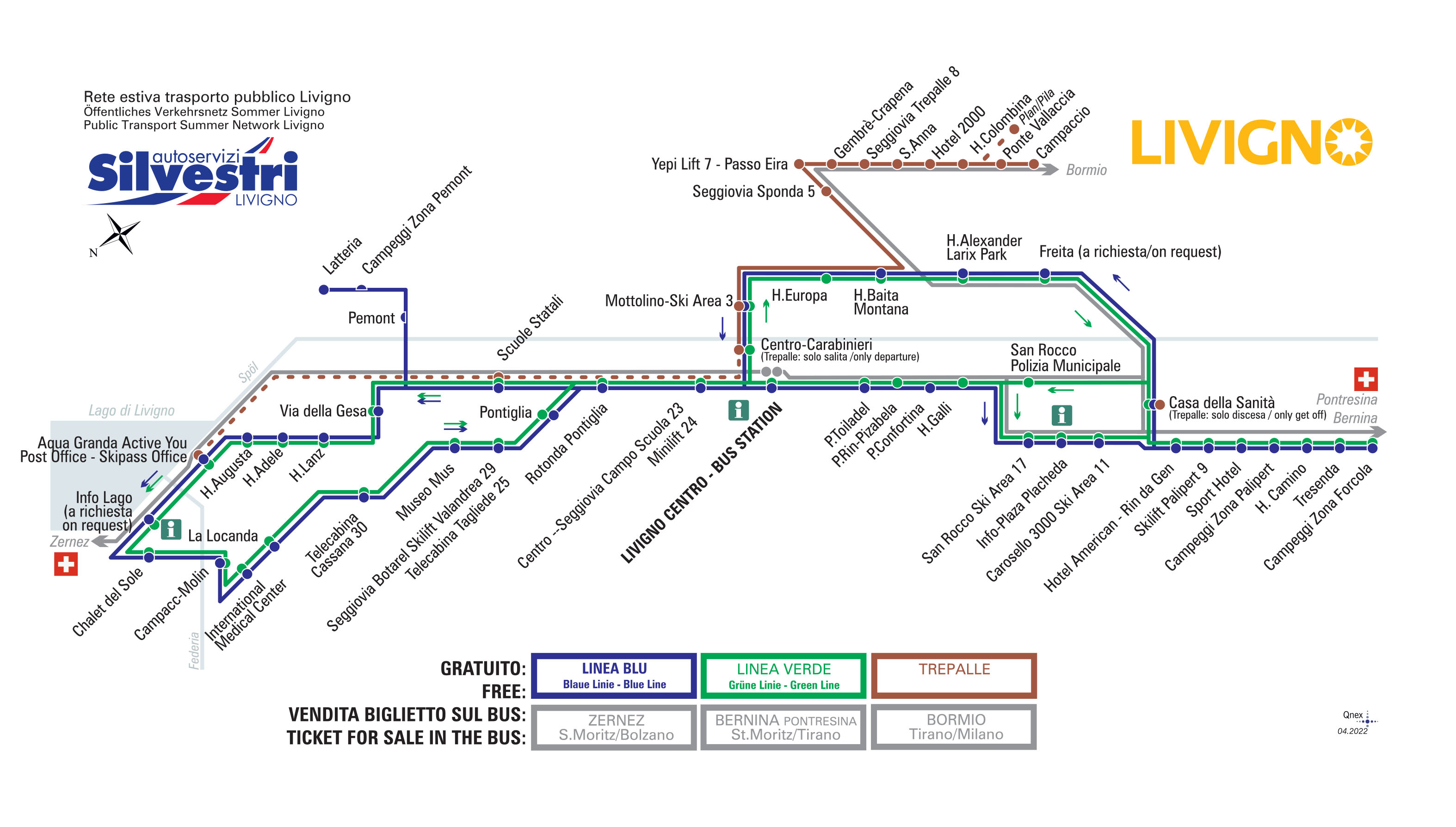 Mappa bus