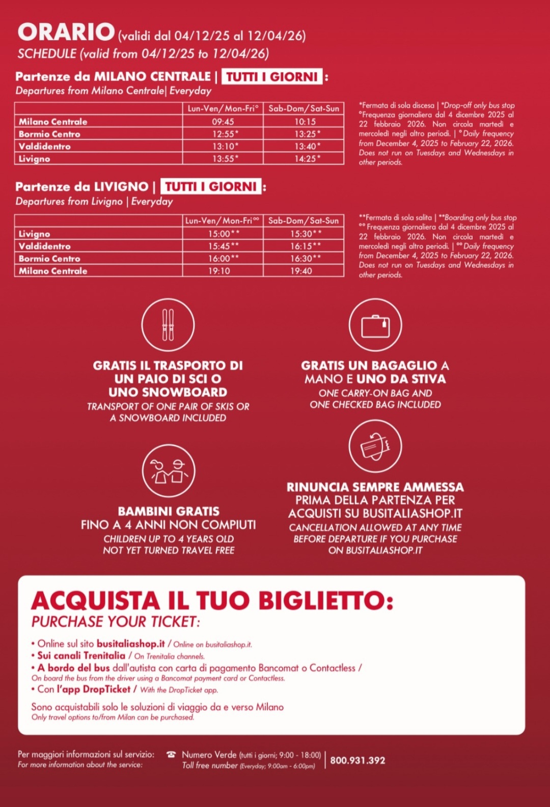 bus Milano Centrale - Livigno-2